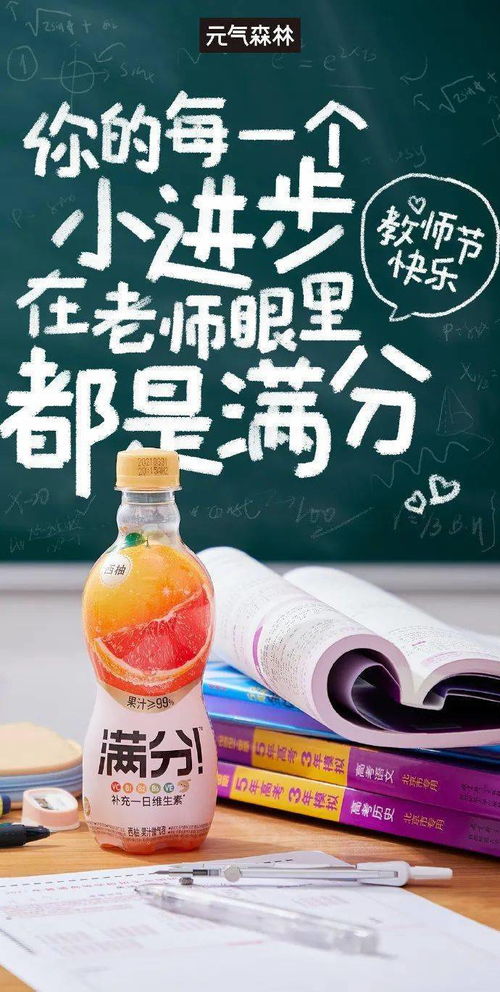 教師節海報合集 誰的祝福最有心意？搭配健康即飲無酒精飲料，敬獻師恩